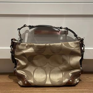 Vintage coach shoulder bag